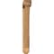 Ekena Millwork Traditional Arts and Crafts Smooth Bracket w/ Offset Brace, Western Red Cedar, 5 1/2"W x 40"D x 40"H BKT0604X40X40TRA03SWR - alternate 2